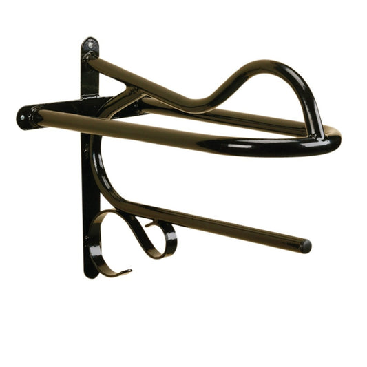 Stubbs Saddle Rack Western Heavy S198 - Black -