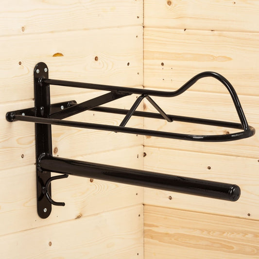 Stubbs Saddle Rack Western Light S19W - Black -