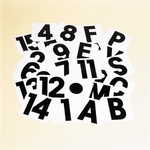 Stubbs Self Adhesive Labels Number - 11'S65L11 -