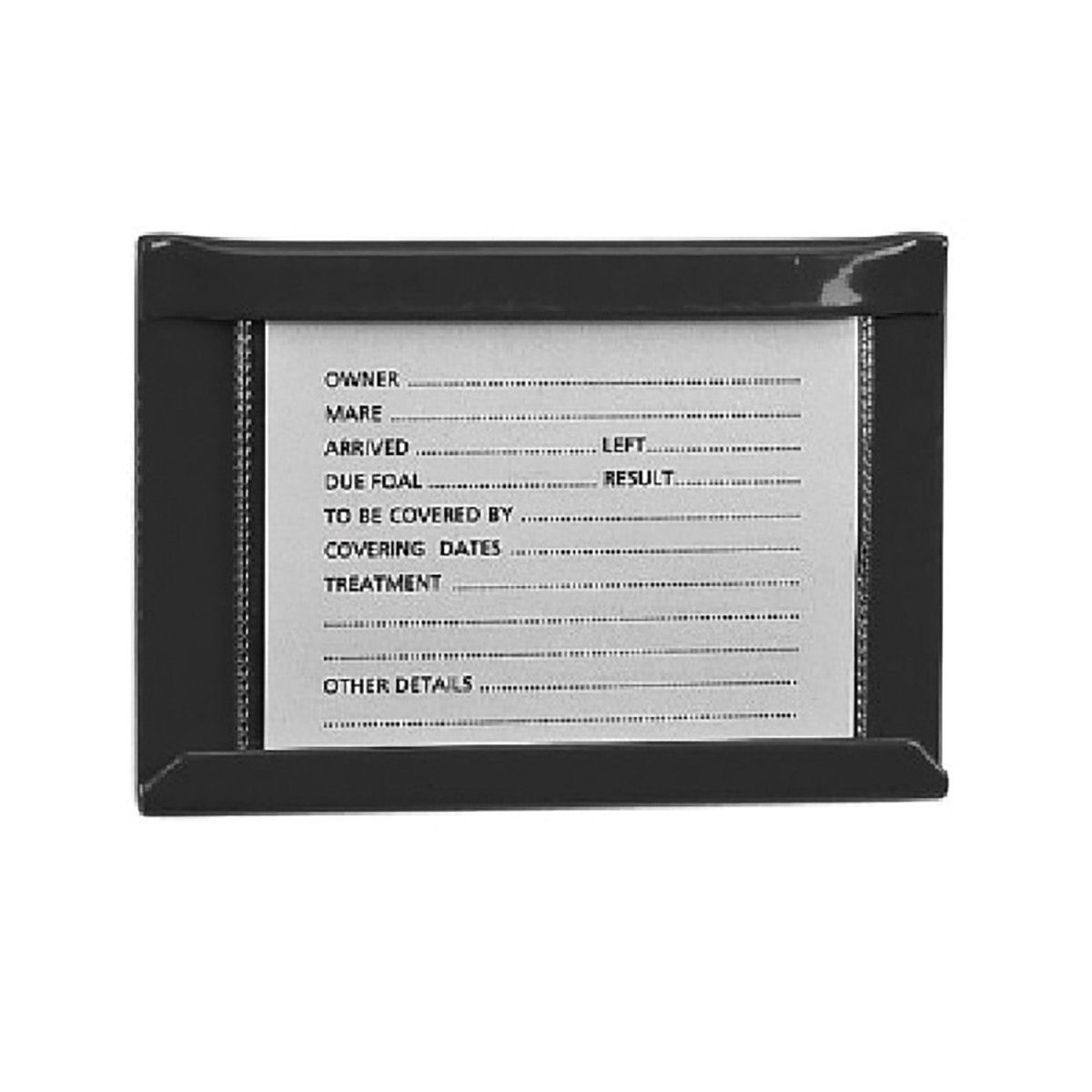 Stubbs Stud Card Holder - Black - Small