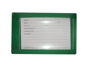 Stubbs Stud Card Holder - Green - Large