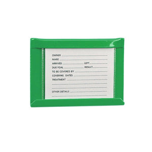 Stubbs Stud Card Holder - Green - Small