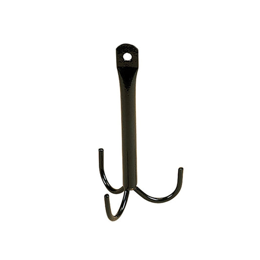 Stubbs Tack Hook Three Prong - Black -