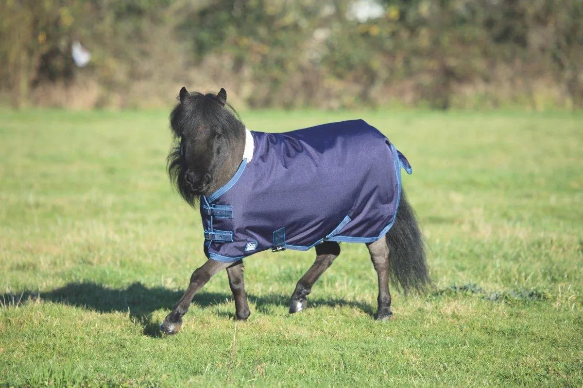 Tempest Original Lite Mini Turnout Rug - Navy - 2'9"