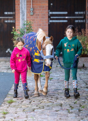 Tikaboo Lite Turnout Rug - Cool Shetland - 3'6"