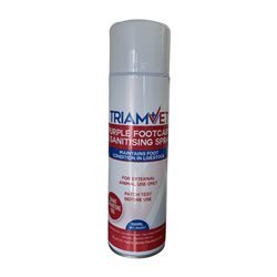 TRIAMVET PURPLE FOOTCARE & SANITISING SPRAY - -