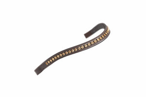 Velociti GARA Flower Diamante Browband - Black - Cob