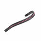 Velociti GARA Large Diamante Browband - Black/Clear - Cob