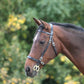 Velociti GARA Plain Inhand Bridle - Black - Cob