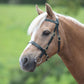 Velociti GARA Plain Inhand Bridle - Black - Cob