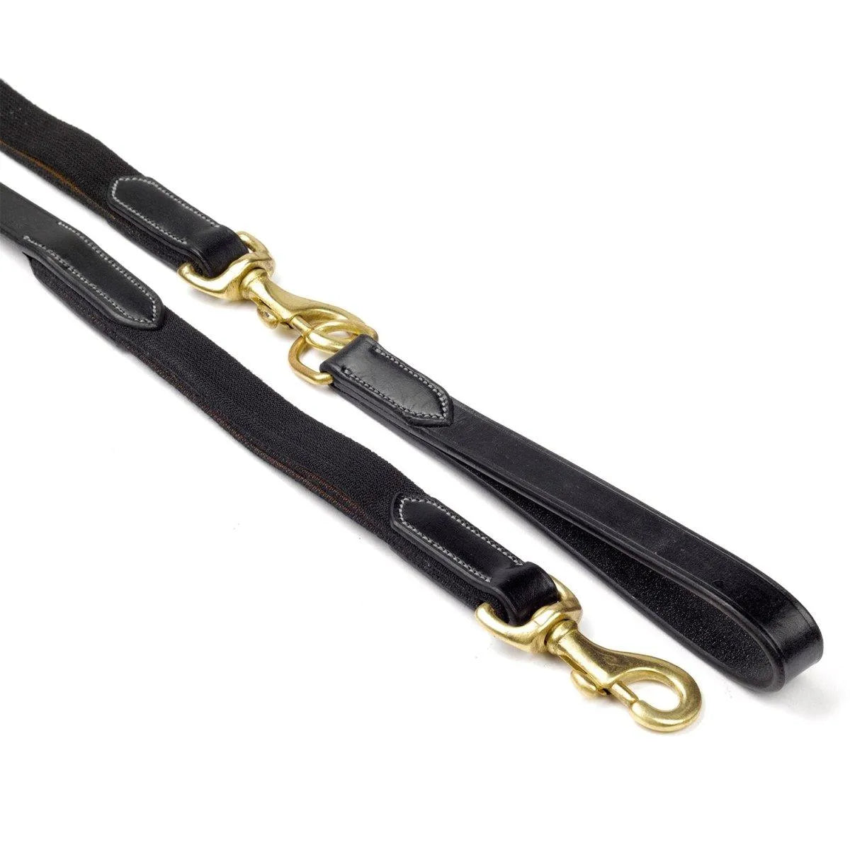 Whitaker Draw Reins Elastic - Black -