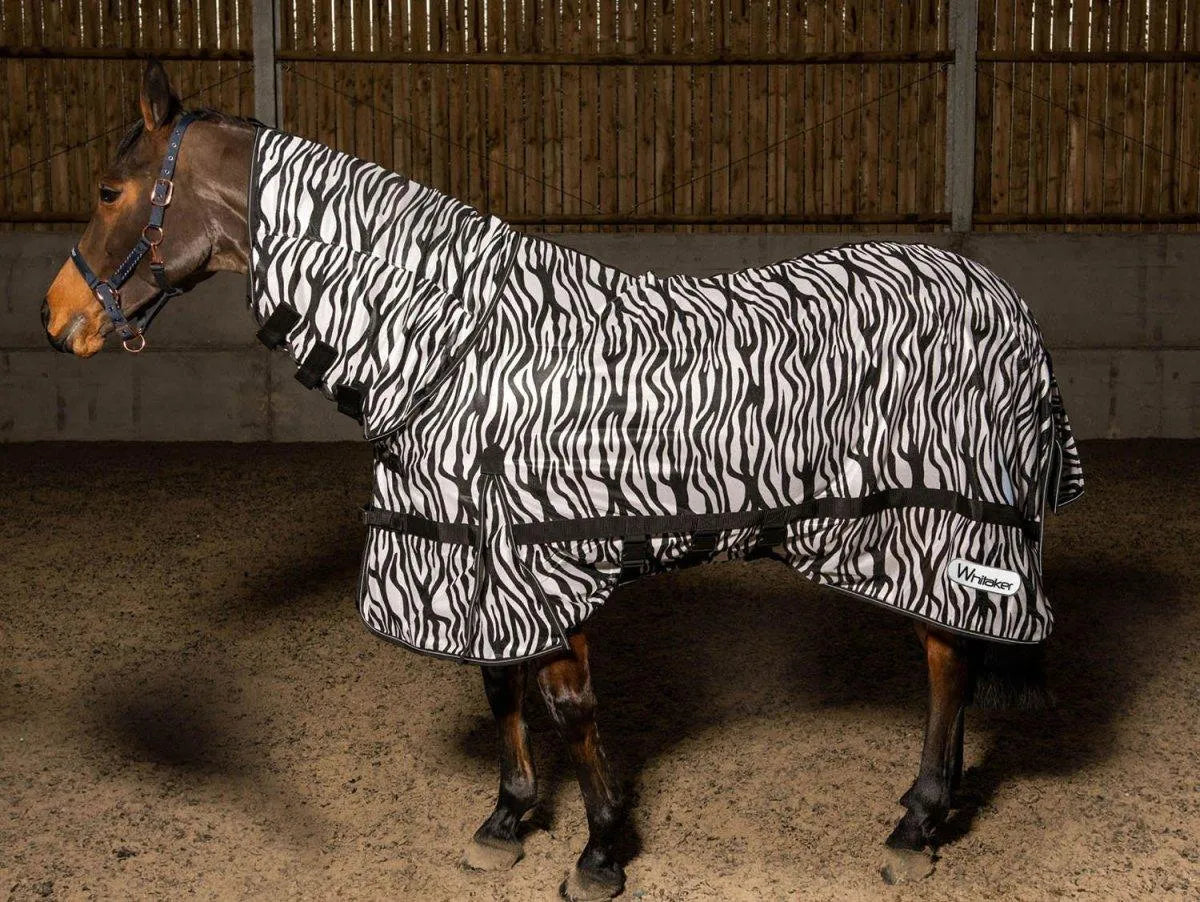 Whitaker Marwell Fly Rug Zebra - Black/White - 4'3"